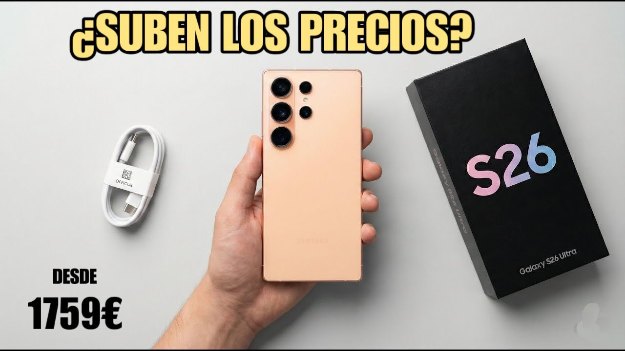 Samsung SUBE LOS PRECIOS del Galaxy S26 Ultra??? NO CREO    NO?