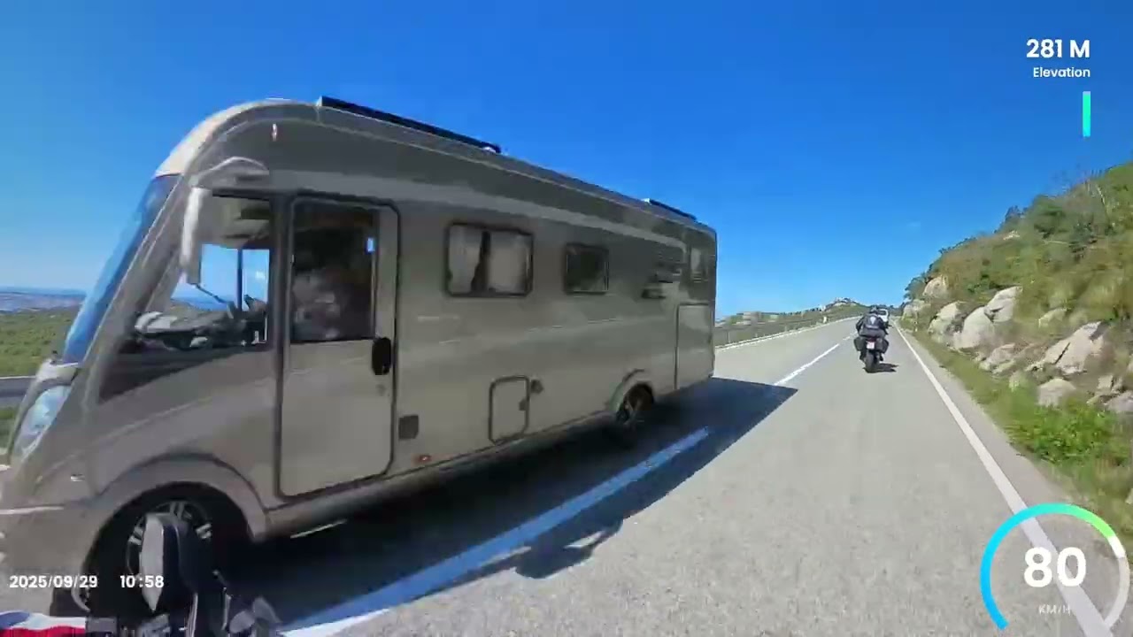 Tag 10; Teil 5, Kroatien Motorrad Tour; Magistrale; Fähre Žigljen bis Fähre Stinica (Insta360 X4)