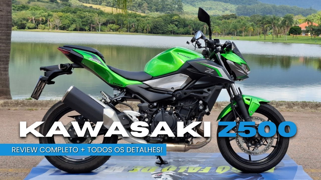 Review KAWASAKI Z500 2025.