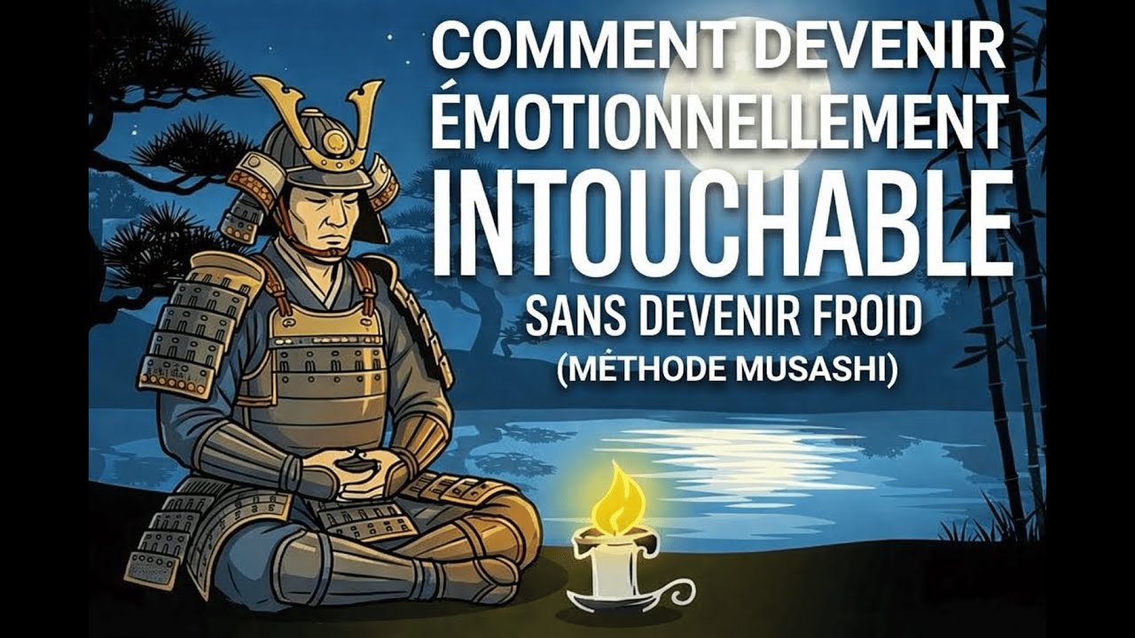 Comment devenir émotionnellement intouchable sans devenir froid (méthode Musashi)