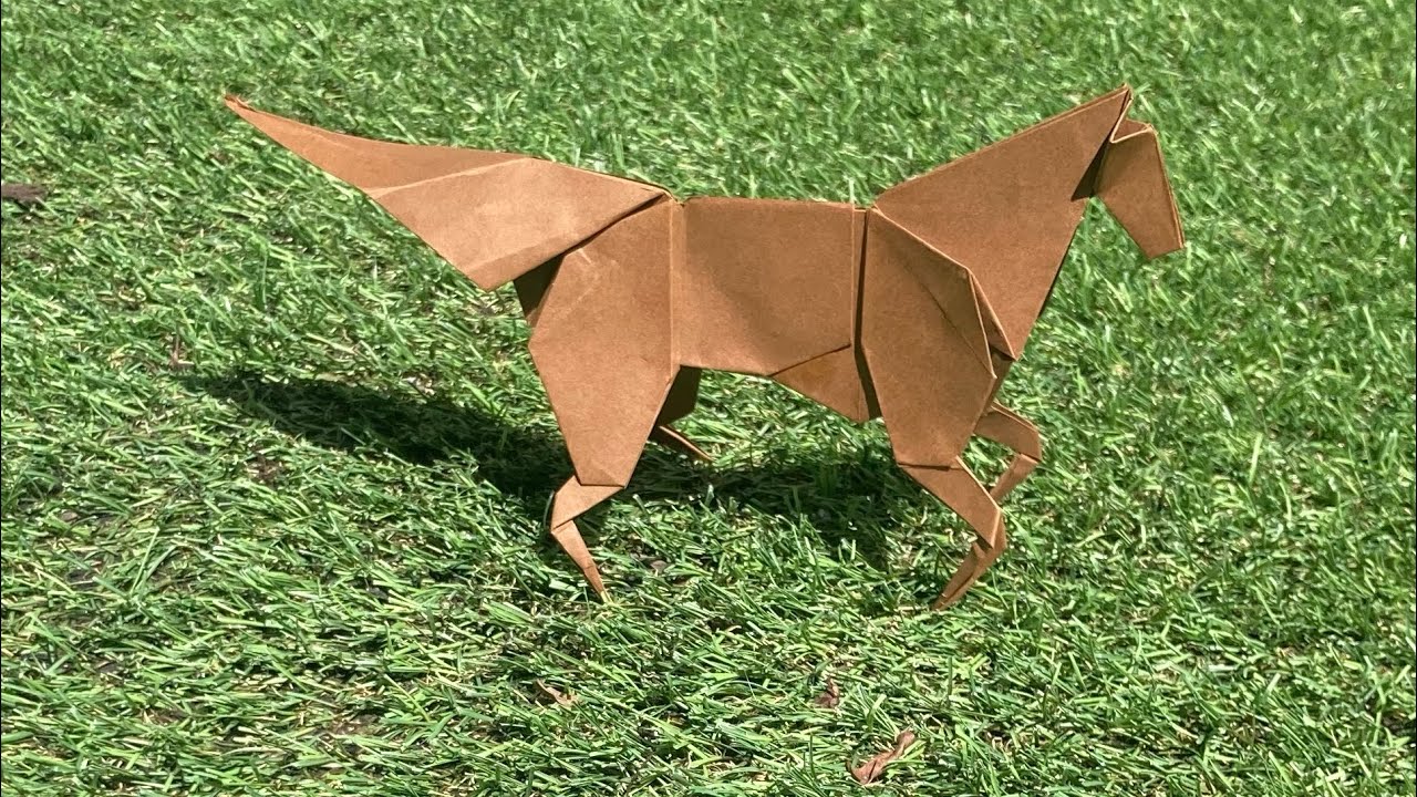 Origami Horse (cavalo) // Nível difícil