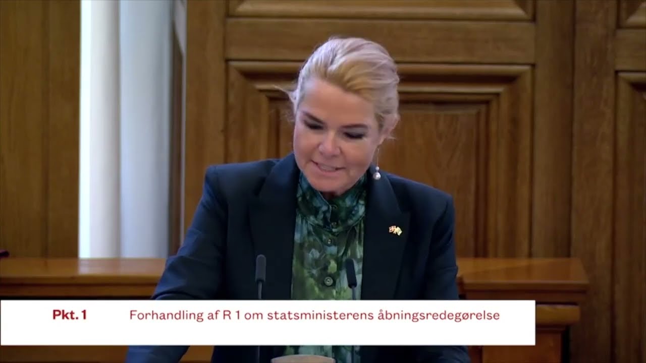 Inger Støjbergs tale ved Folketingets åbningsdebat