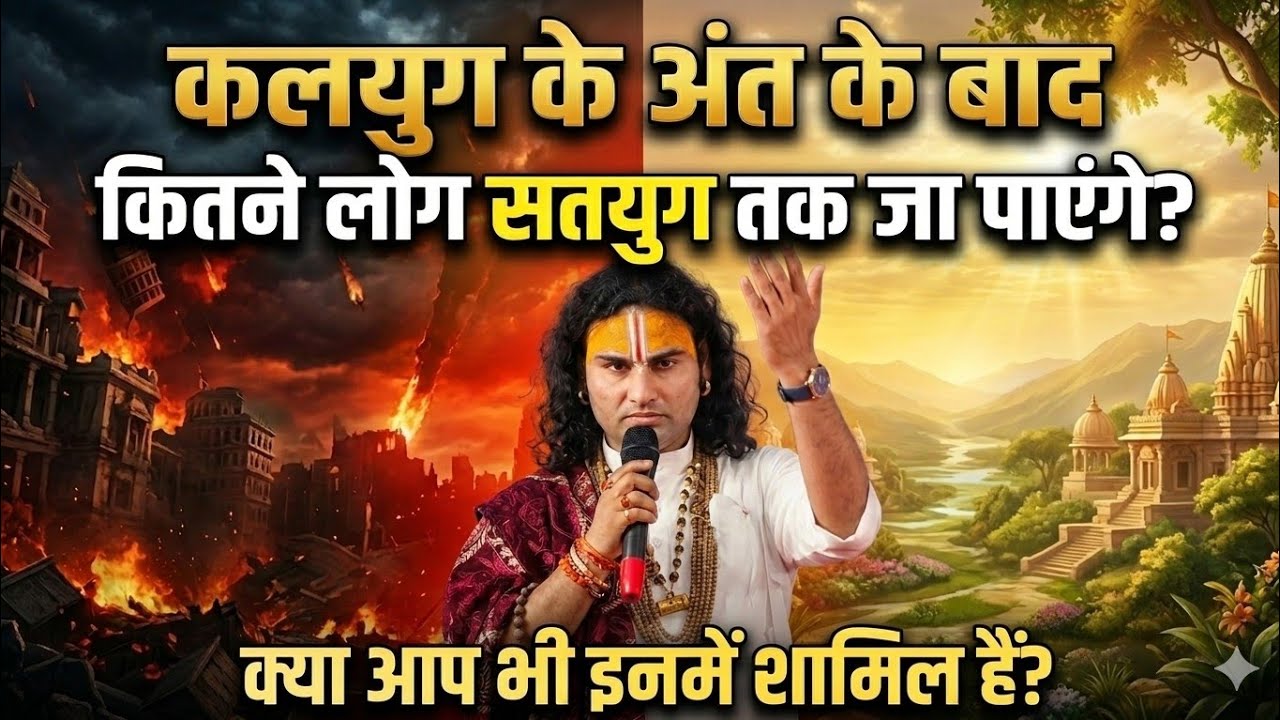 कलयुग खत्म होते ही कितने लोग बचेंगे? सतयुग में कौन जाएगा जानिए!कलयुग अंत से पहले ये जरूर देख लो!