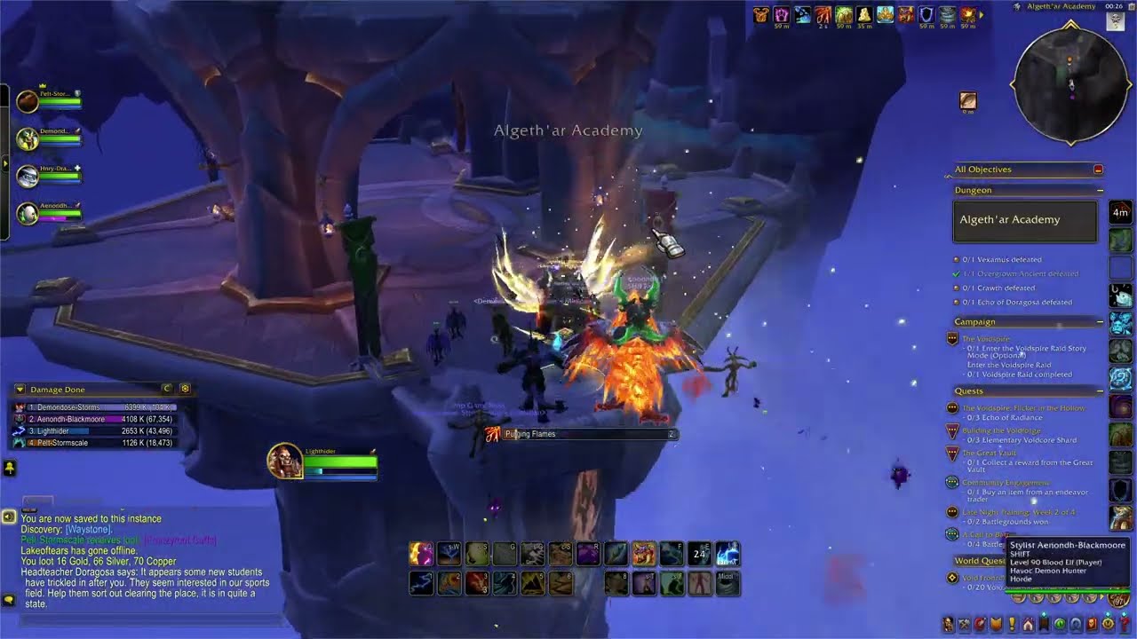 Algeth'ar Academy - Mythic Dungeon - Elemental Shaman - WoW Midnight Season 1