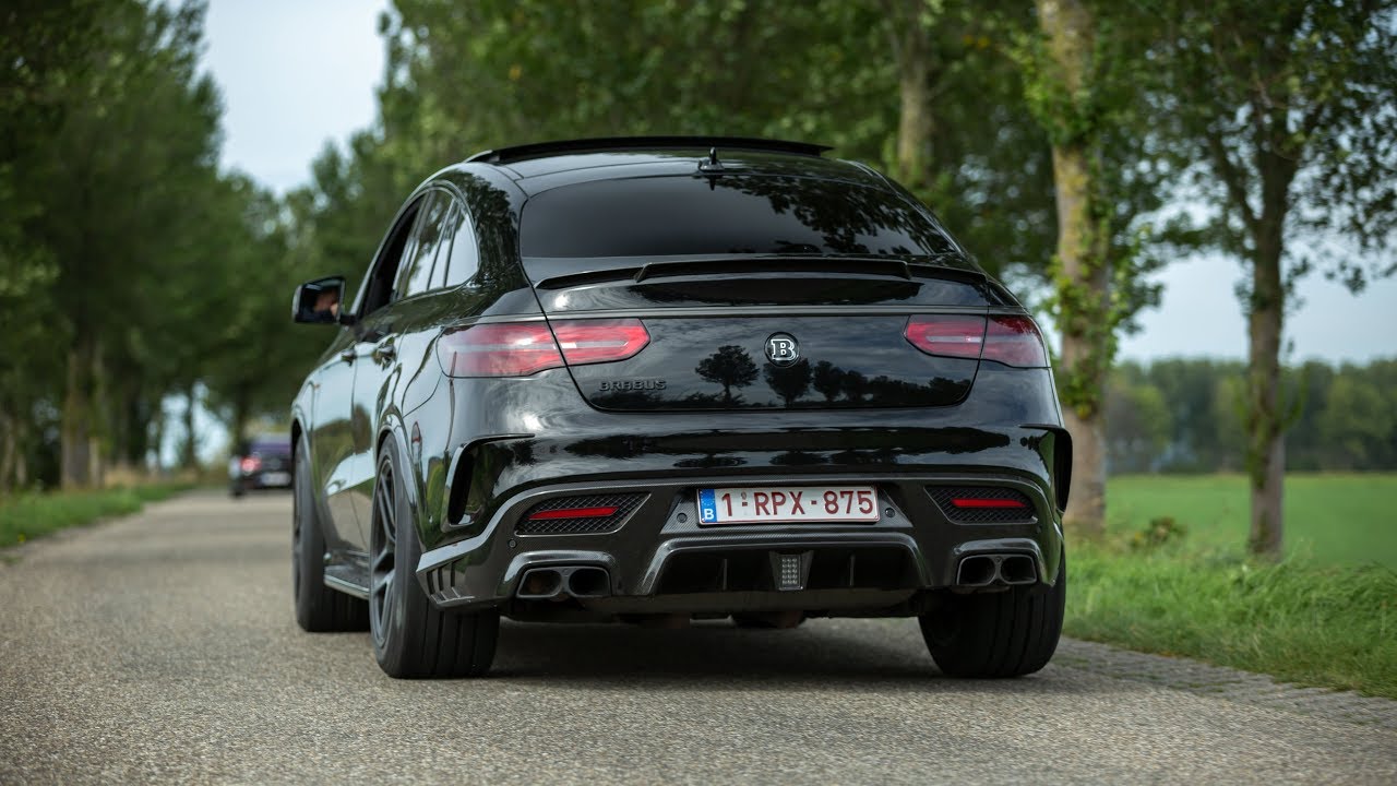 BRABUS Mercedes GLE43 AMG - LOUD Crackles, Accelerations & Revs !