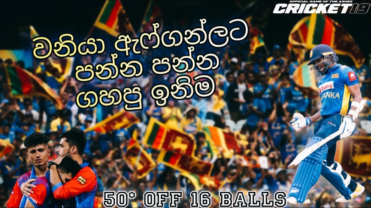 වනිදු හසරංග ඇෆ්ගන්ලට ගහපු One man show ඉනිම| Sri lanka vs Afghanistan| Cricket19