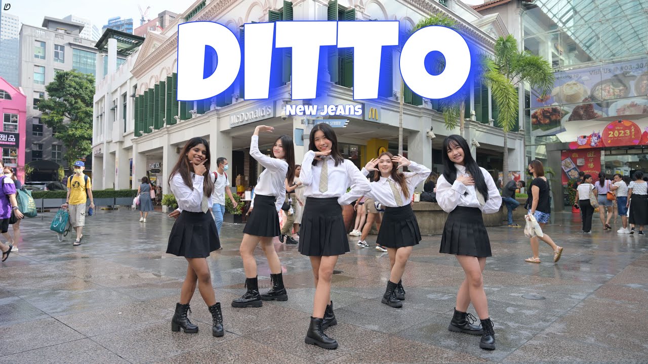 [KPOP IN PUBLIC / ONE TAKE] NewJeans (뉴진스) 'Ditto' Full Dance Cover | DF ENTERTAINMENT SINGAPORE