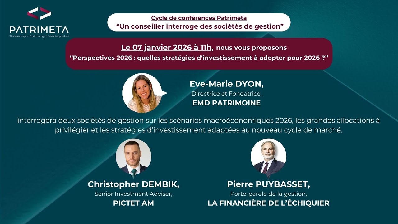 Perspectives 2026 : quelles stratégies d'investissement à adopter pour 2026 ?