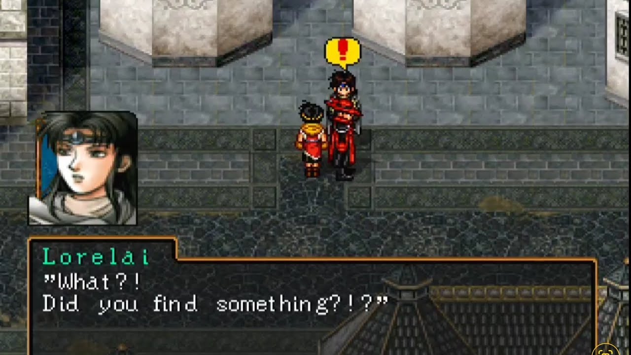 Suikoden 5 foreshadowing:  Recruit Lorelai w/ Killey | Suikoden 2
