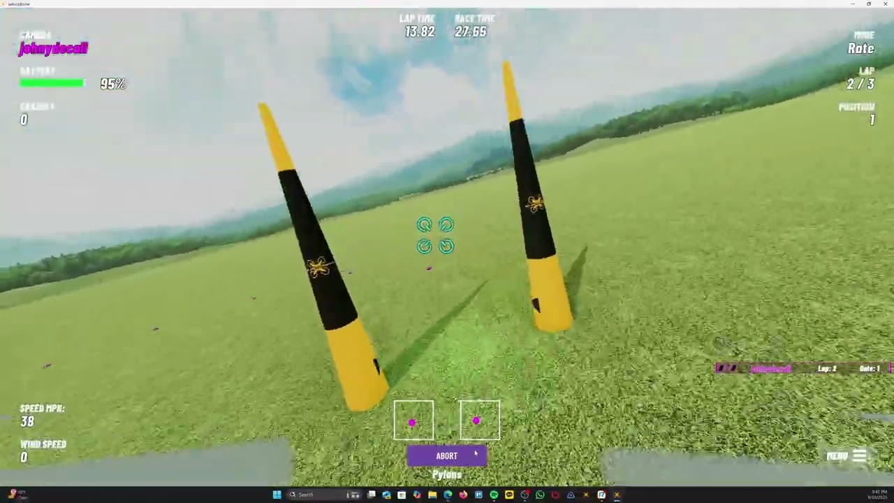 Just entered the FPV rabbit hole with Velocidrone 🚀 &hellip; no turning back now 👀🕹