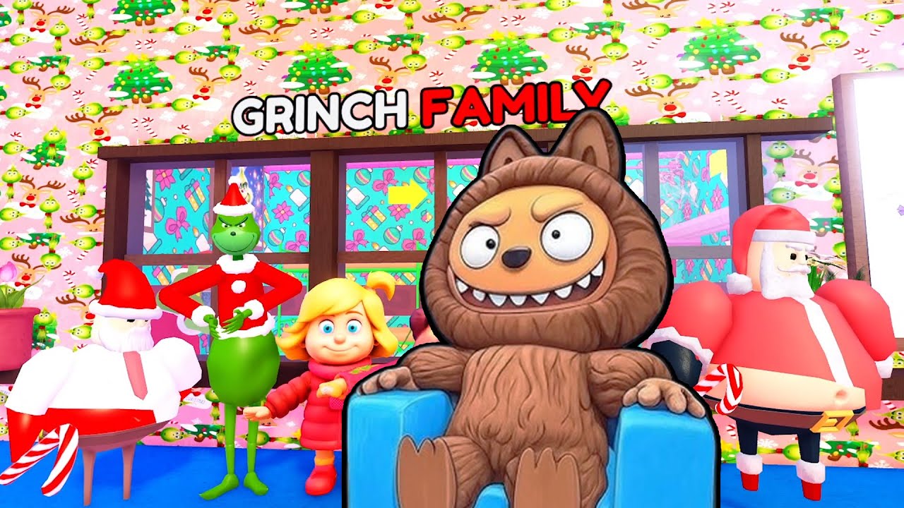 Labubu GRINCH FAMILY roblox