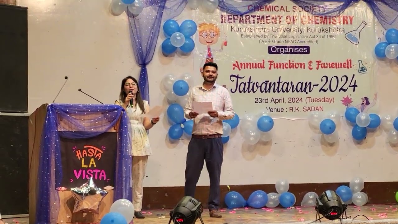 Tatvantaran 2024 - Raman Lakhia vs Simran - Chemistry Department Kurukshetra University Kurukshetra
