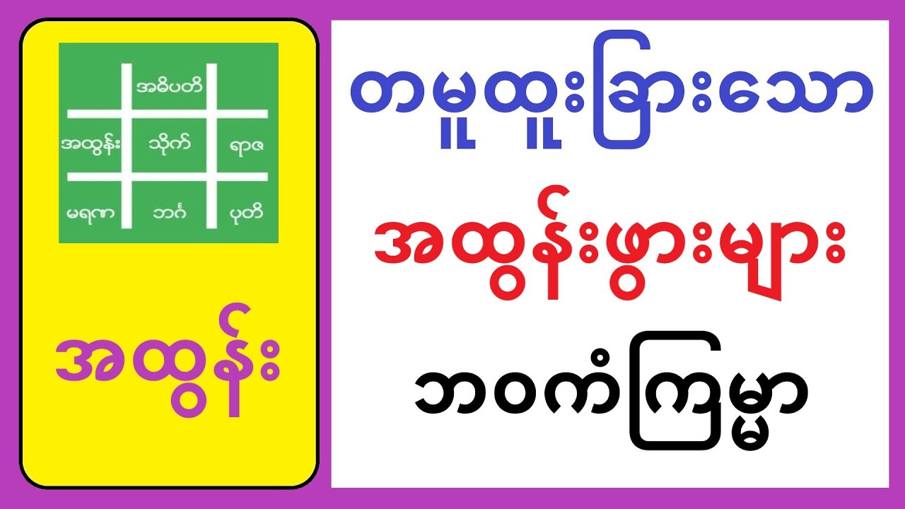 တမူထူးခြားသော အထွန်းဖွားများ ဘဝကံကြမ္မာ - #lotaya #weizza #လိုတရ