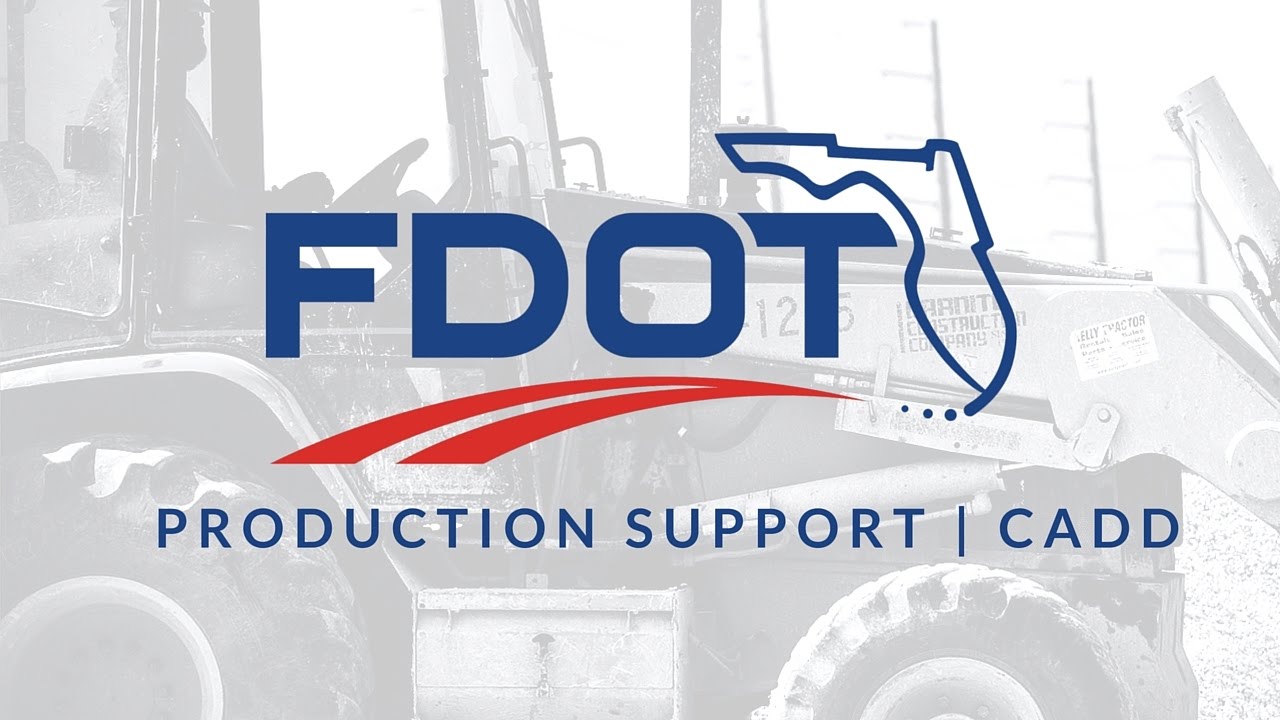 FDOT Civil 3D Plan Production - Drainage Plan and Profiles