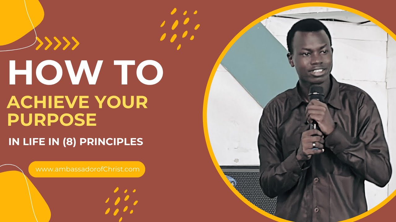 “How Achieving Your Purpose in Life {By Kang_Pur}