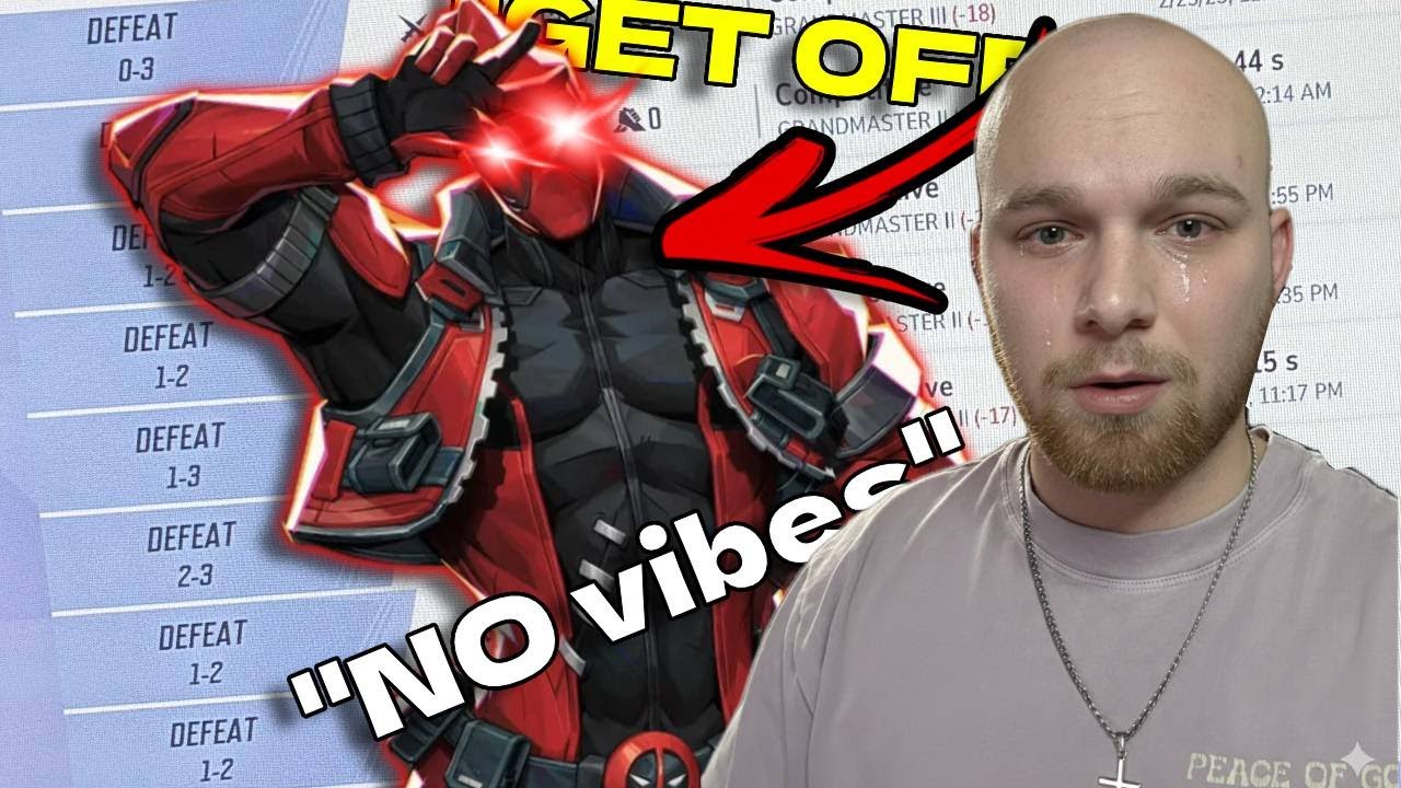 Ranked Deadpool Until I Got a Win WAS A MISTAKE (Marvel Rivals)