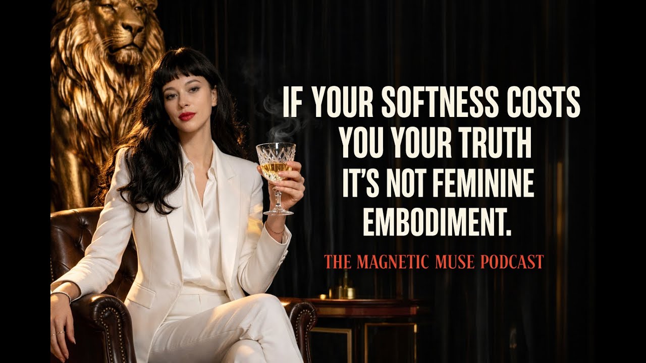 The Secret to Radiating Feminine Softness | Conditioned vs Embodied Feminine Energy