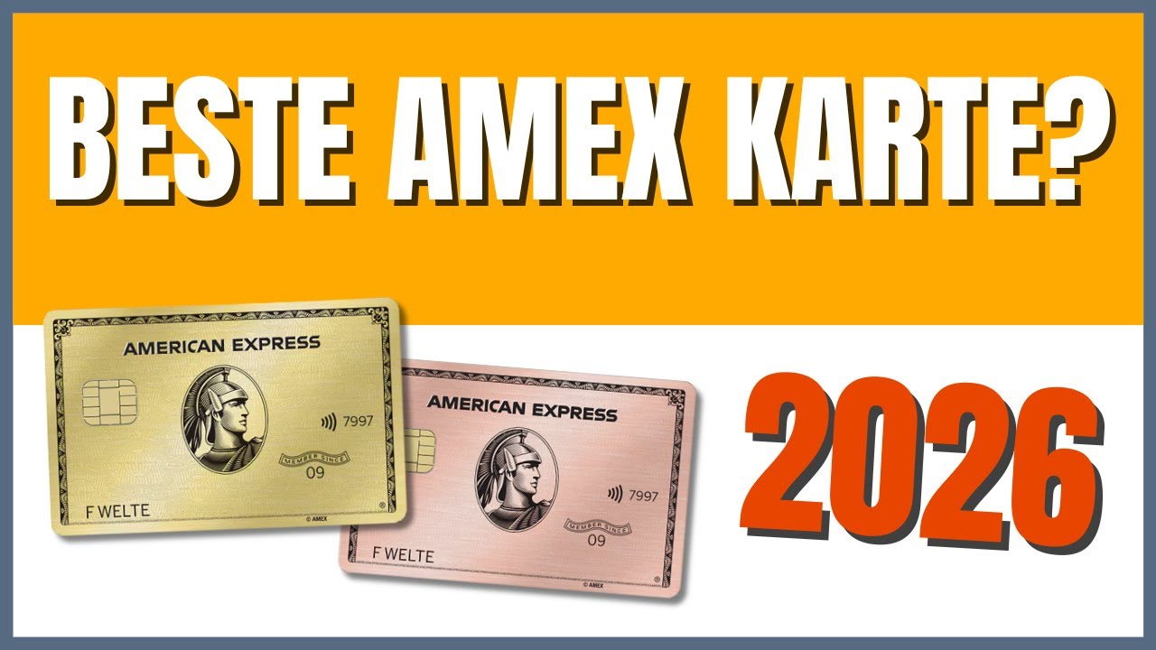 NEU: American Express Gold aus Metall (2026) Lohnt sie sich?