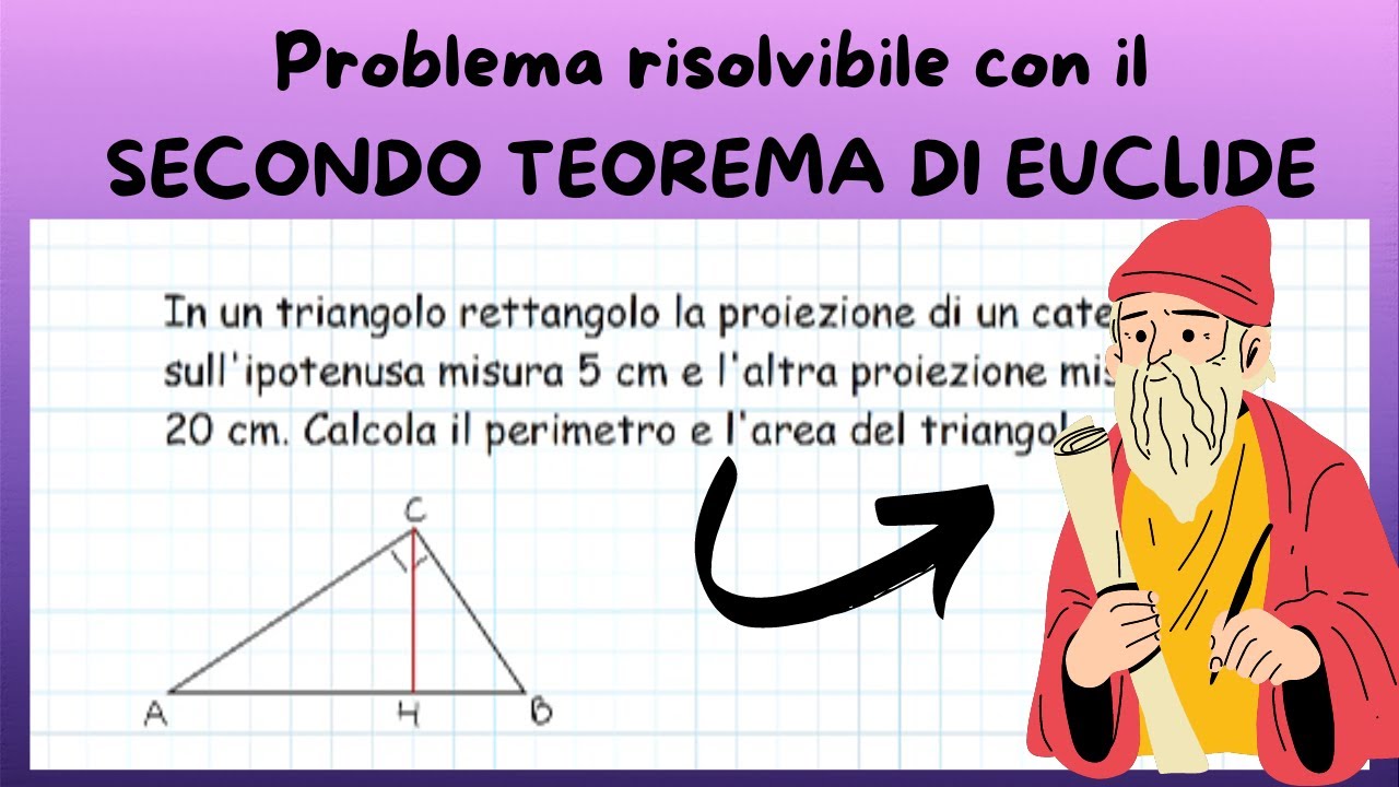 IL SECONDO TEOREMA DI EUCLIDE || seconda media