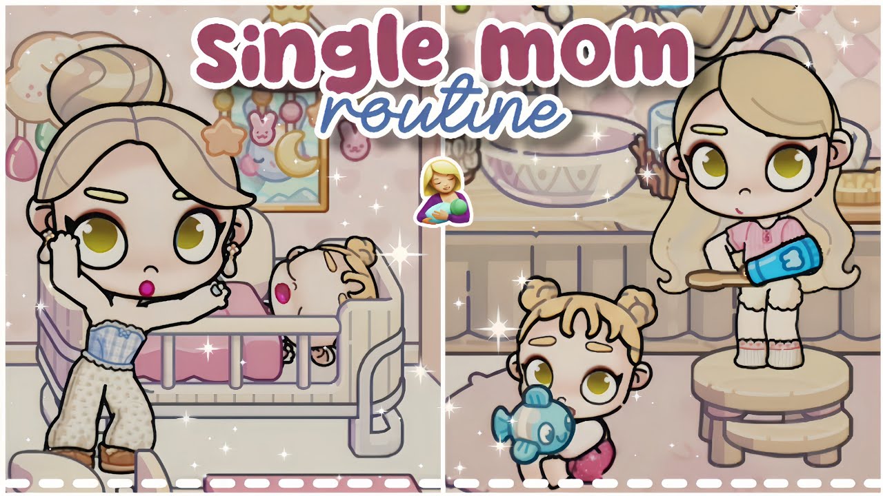 My morning routine as a single Mom 👩‍👧‍👧 | Avatar World 