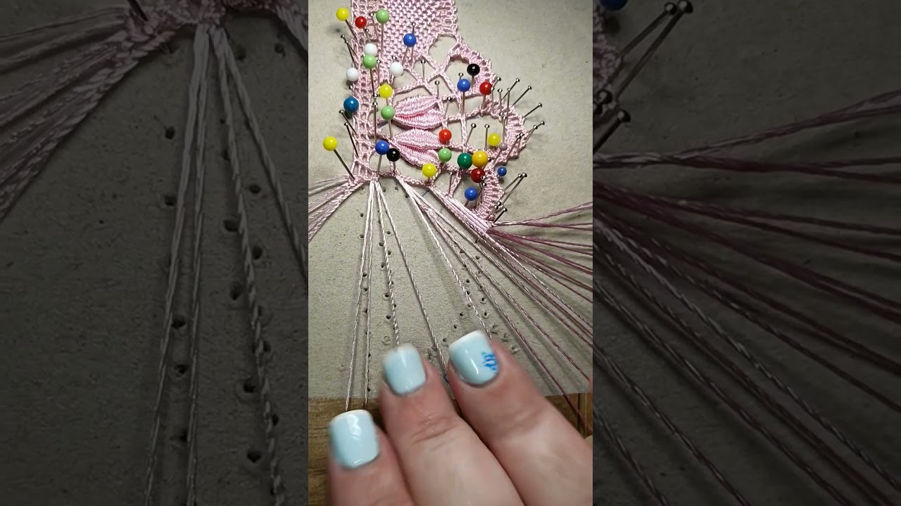 Como empezar la puntilla. #ondasdomar #artesana #artesania #camariñas #handmade #hechoamano