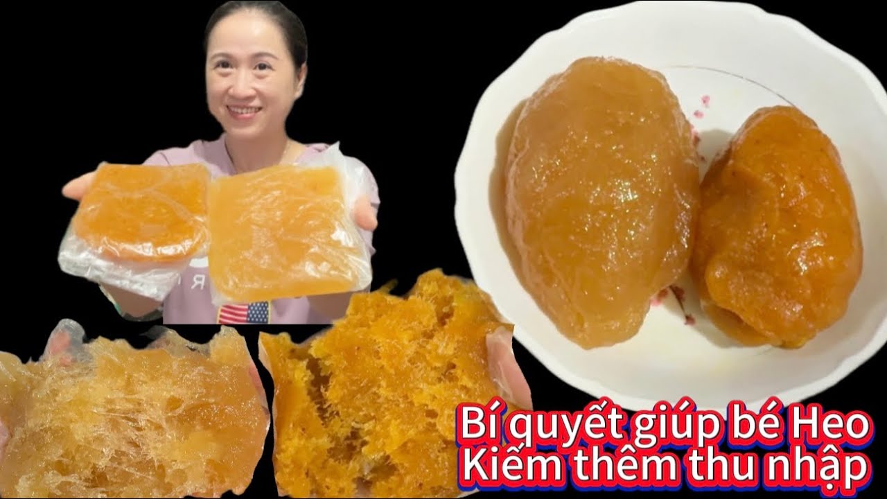 Bí quyết sên nhân làm bánh trung thu bánh dứa dẻo không quá ngọt ăn không bị ngán