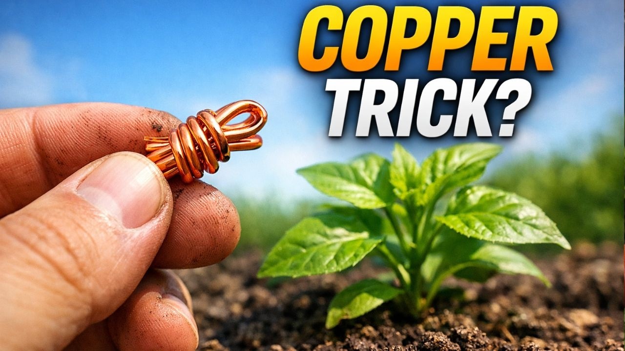 This Copper Trick Revives Dead Soil and Boosts Harvest!