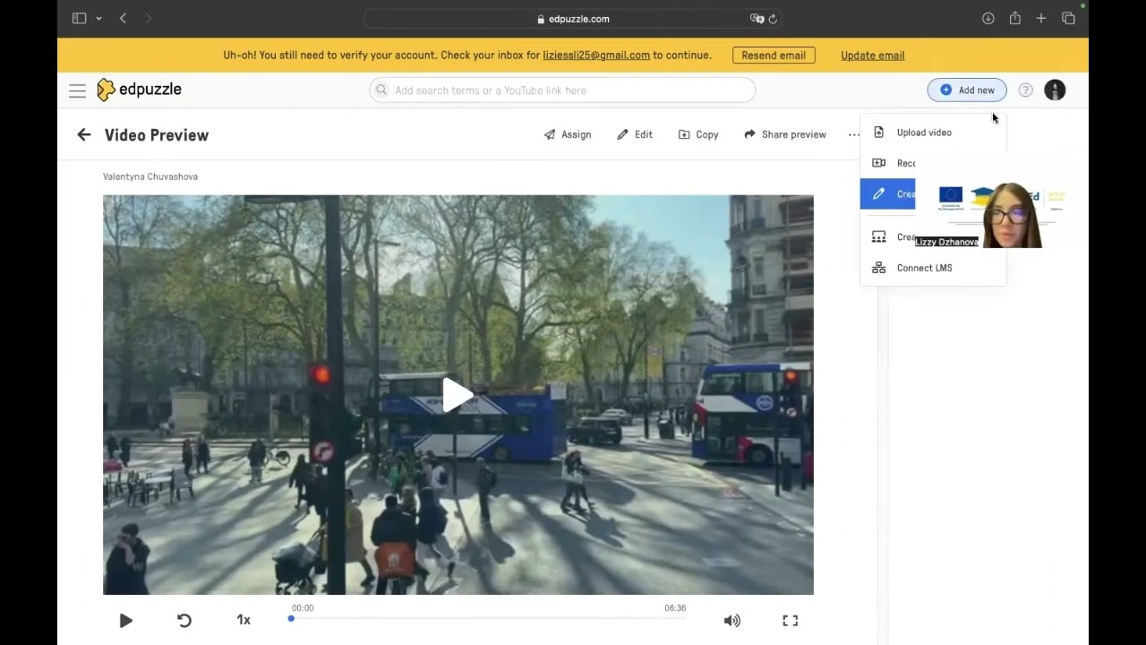 Module 4. Unit 4.4. EdPuzzle