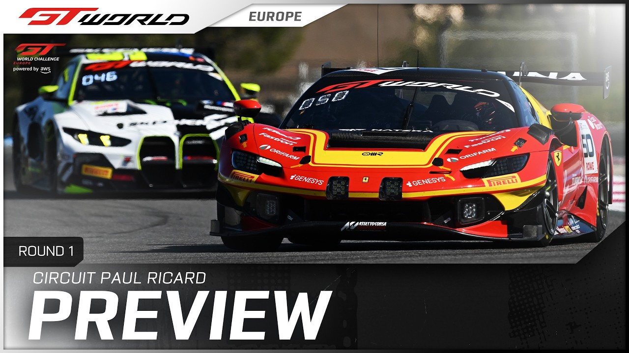 PREVIEW | Circuit Paul Ricard | GT World Challenge powered by AWS 2026