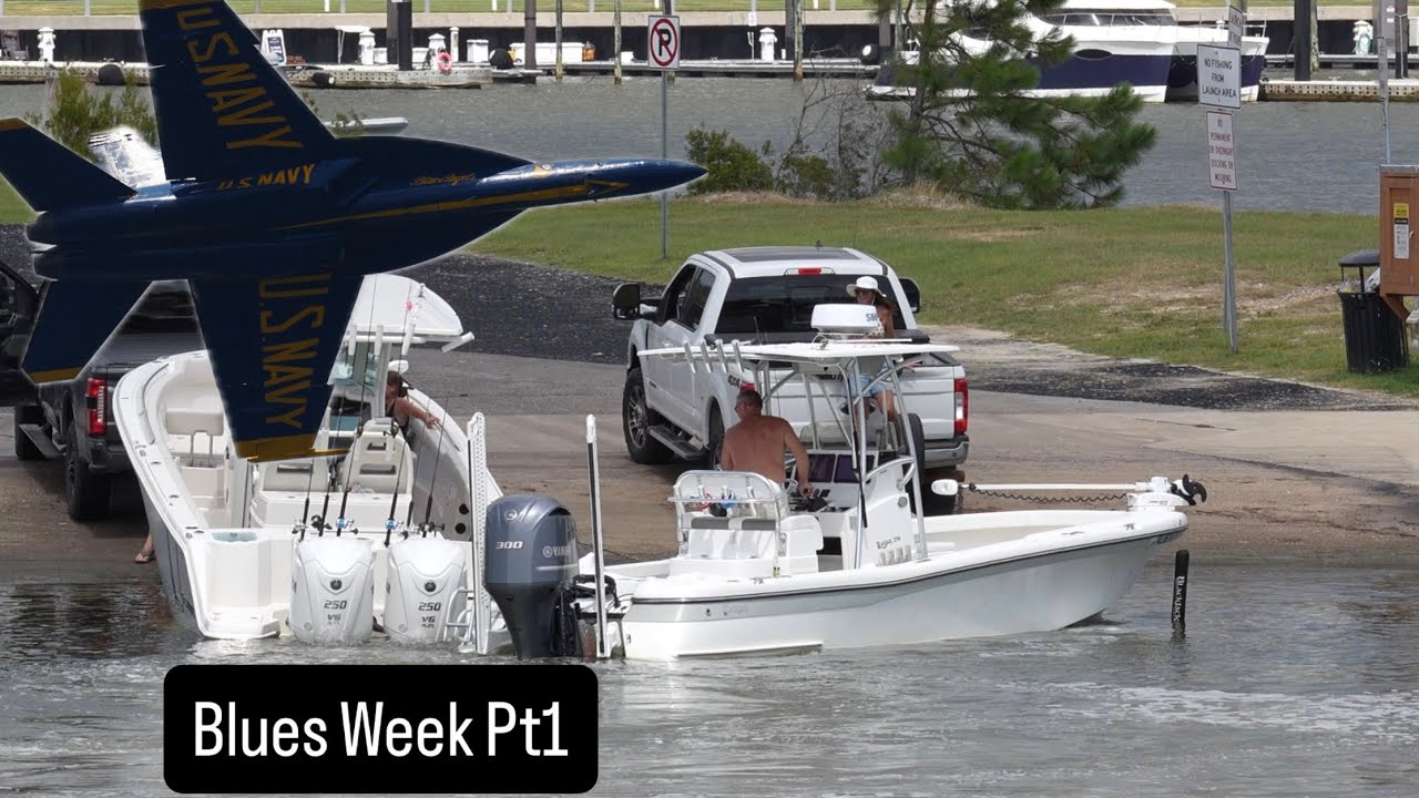 Blue Angels Chaos @ The Boat Ramp Begins!