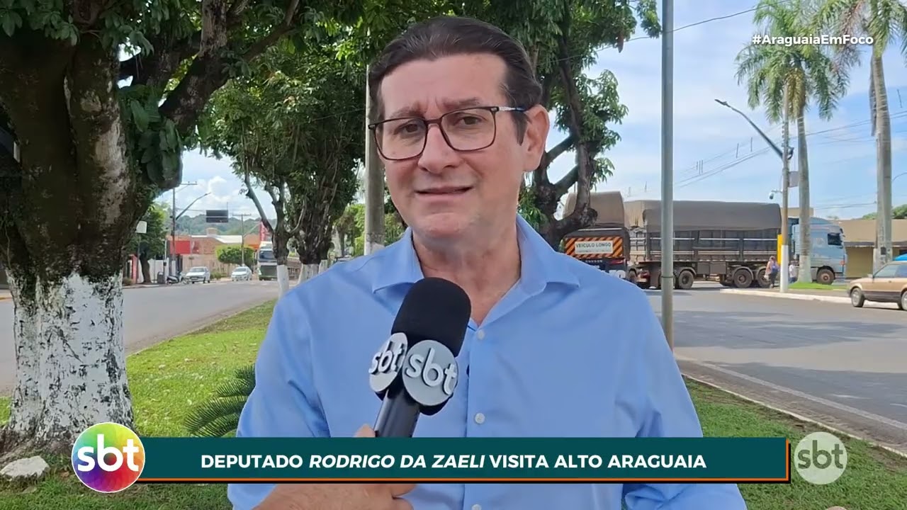 DEPUTADO RODRIGO DA ZAELI VISITA ALTO ARAGUAIA