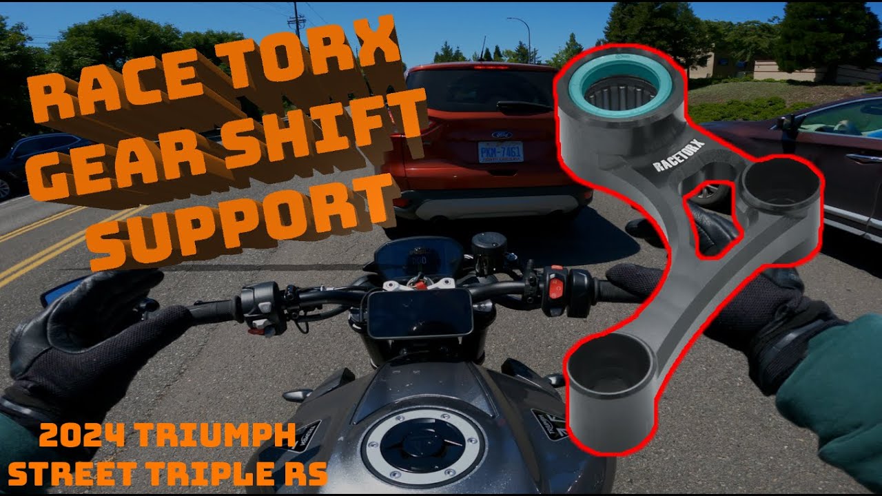 Поддержка переключения передач RaceTorx | Triumph Street Triple RS 2024 года