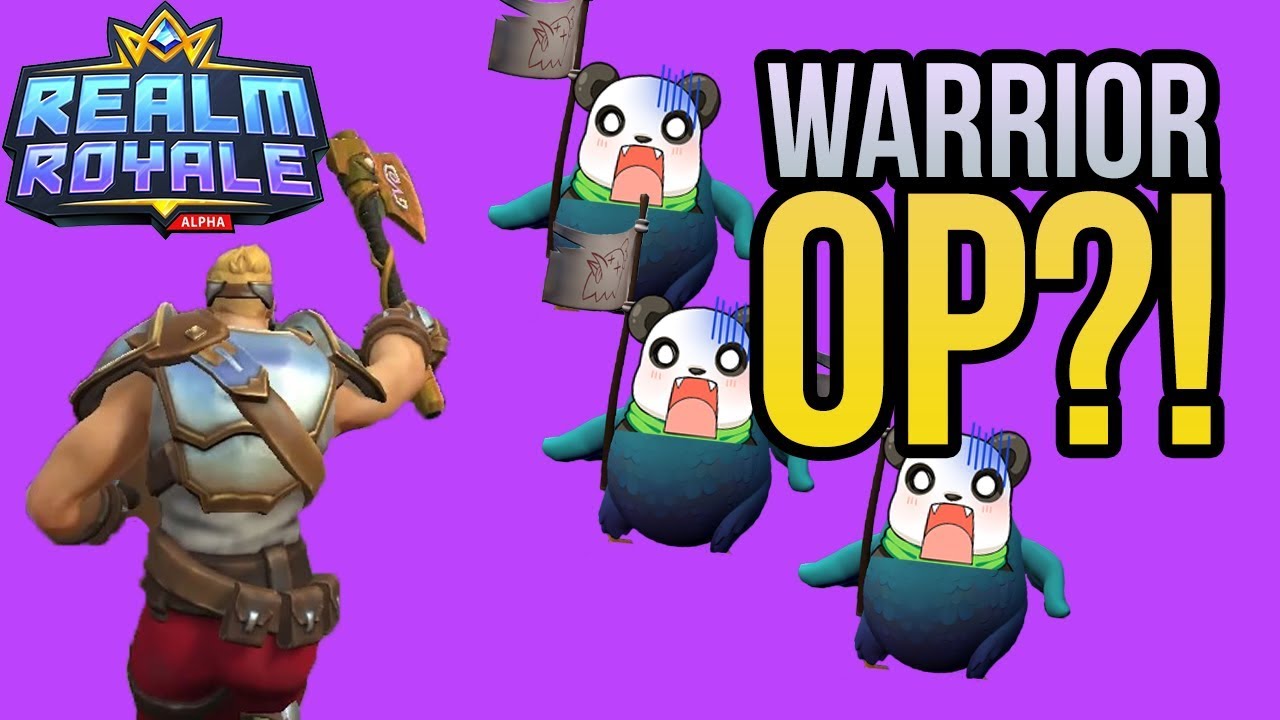 Warrior OP?! - Insane Solo vs Squads Match | Realm Royale