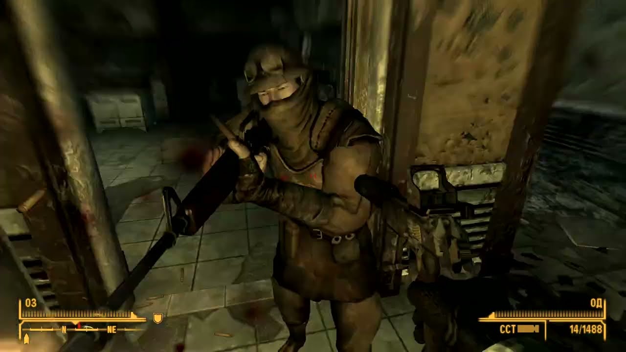 Fallout NV как закрыть любые двери чтоб спрятаться от врагов (для развлечения)