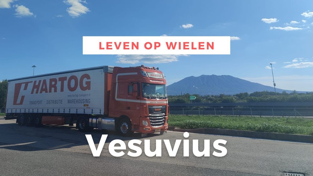Een lading banden laden onder de rook van de Vesuvius | Vlog #63 | Leven op wielen