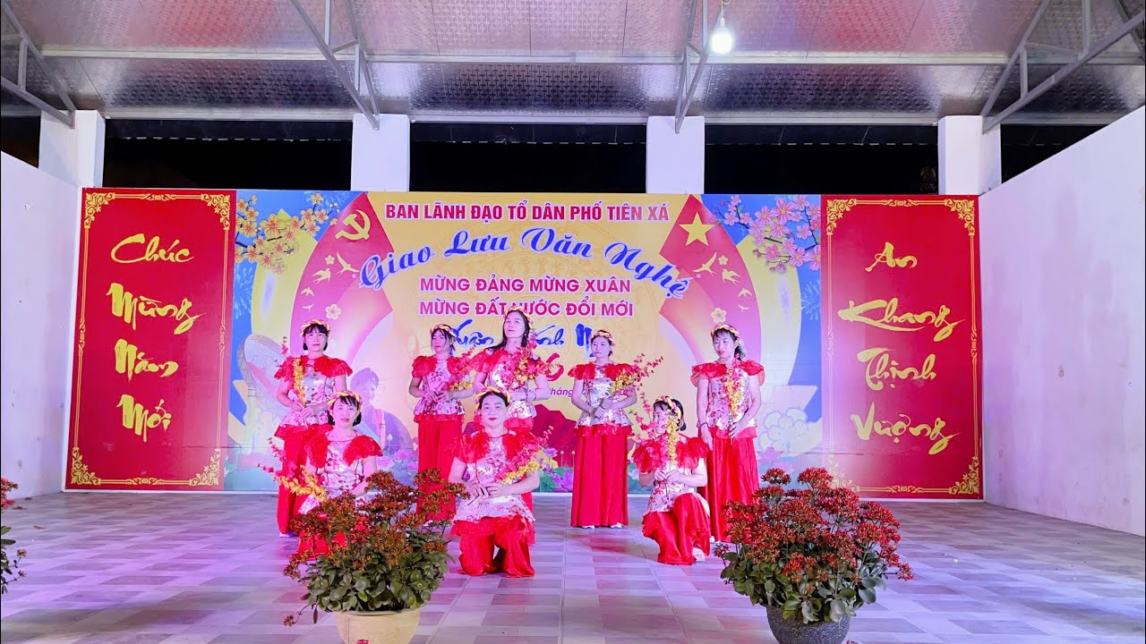 Múa Đoản Xuân Ca - Hội chùa Long Khánh Khu Tiên Xá
