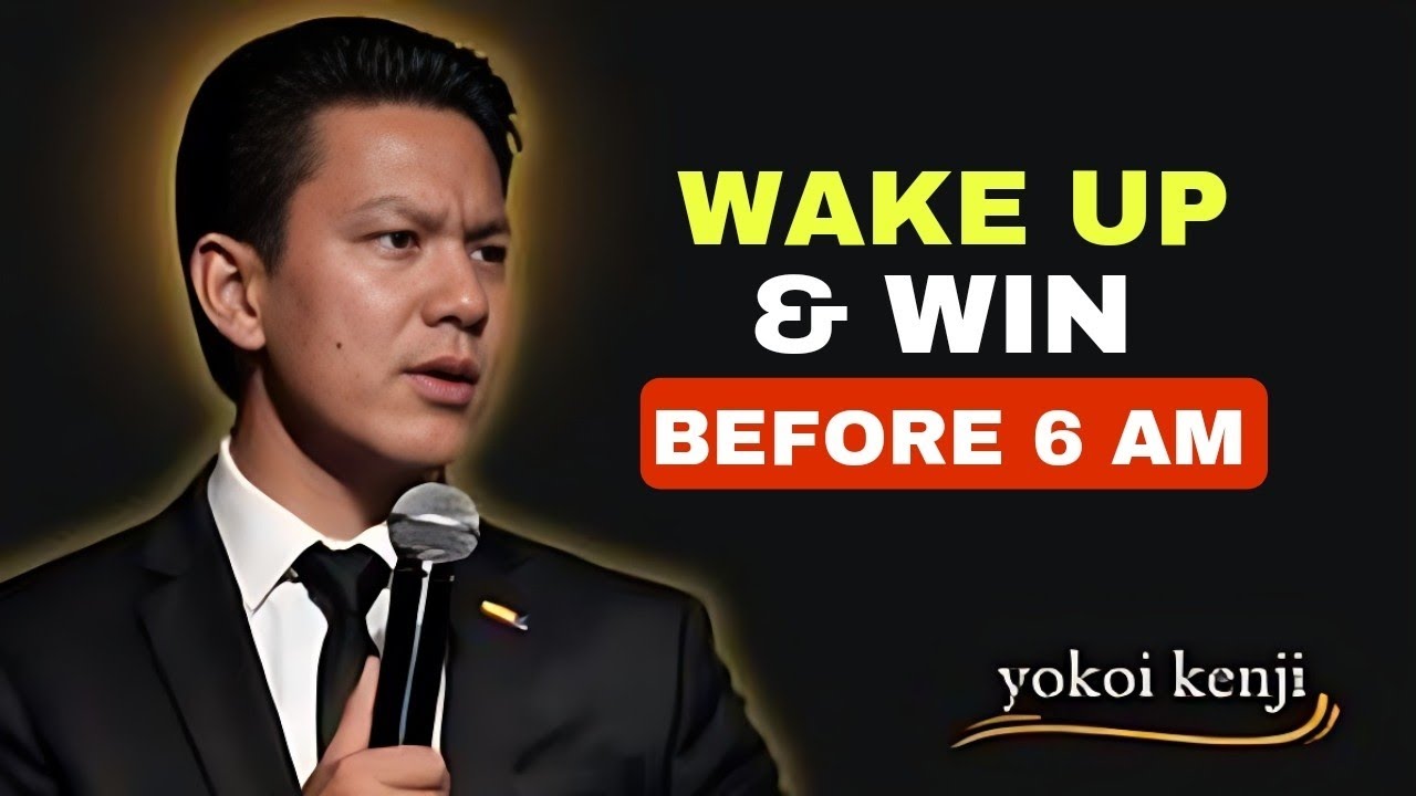 Despierta tu potencial: 6 hábitos para vencer la pereza antes de las 6 AM | Yokoi Kenji