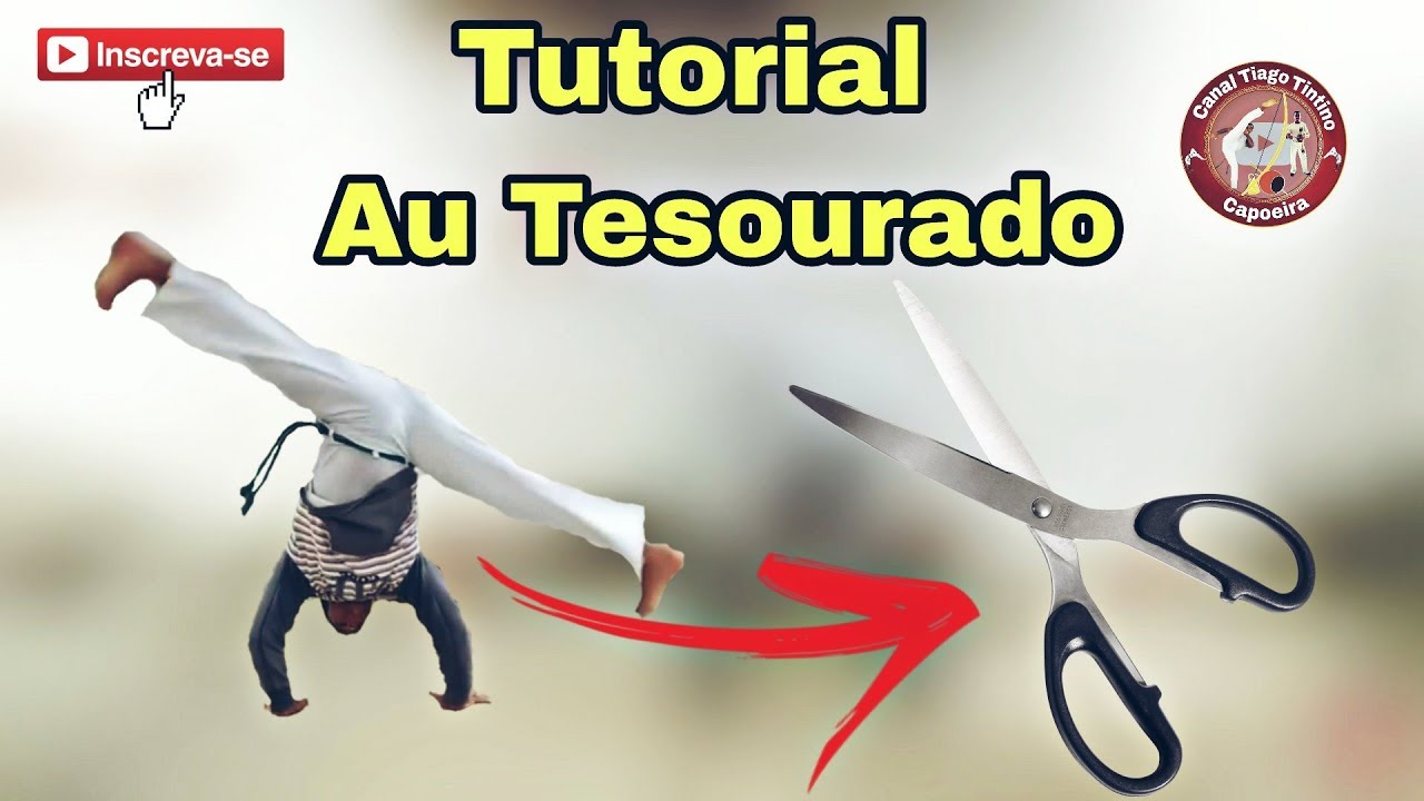 Capoeira Tutorial Au tesourado / aprenda de um jeito simples e fácil