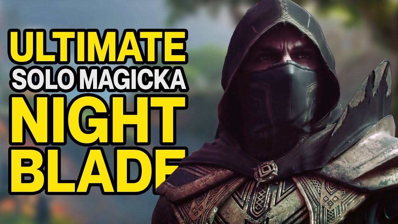 БЕЗУМНЫЙ Solo Magicka Nightblade - ОН СЛИШКОМ СИЛЬНЫЙ - НЕТ ТРИАЛЬНОГО СНАРЯЖЕНИЯ!
