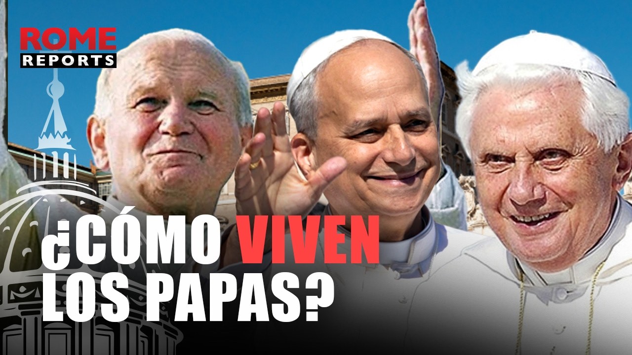El NUEVO APARTAMENTO DE LEÓN: ASÍ ERA con BENEDICTO XVI y JUAN PABLO II