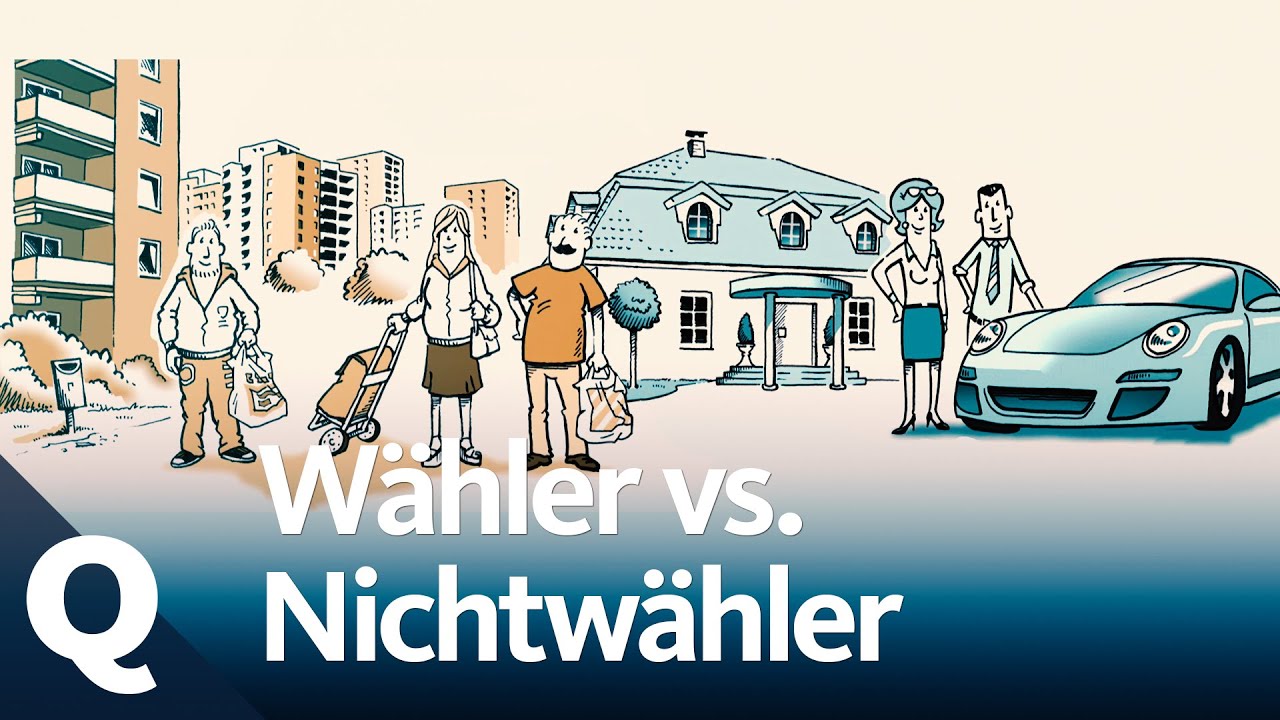 Warum Nichtwähler eher arm und Wähler eher reich sind | Quarks