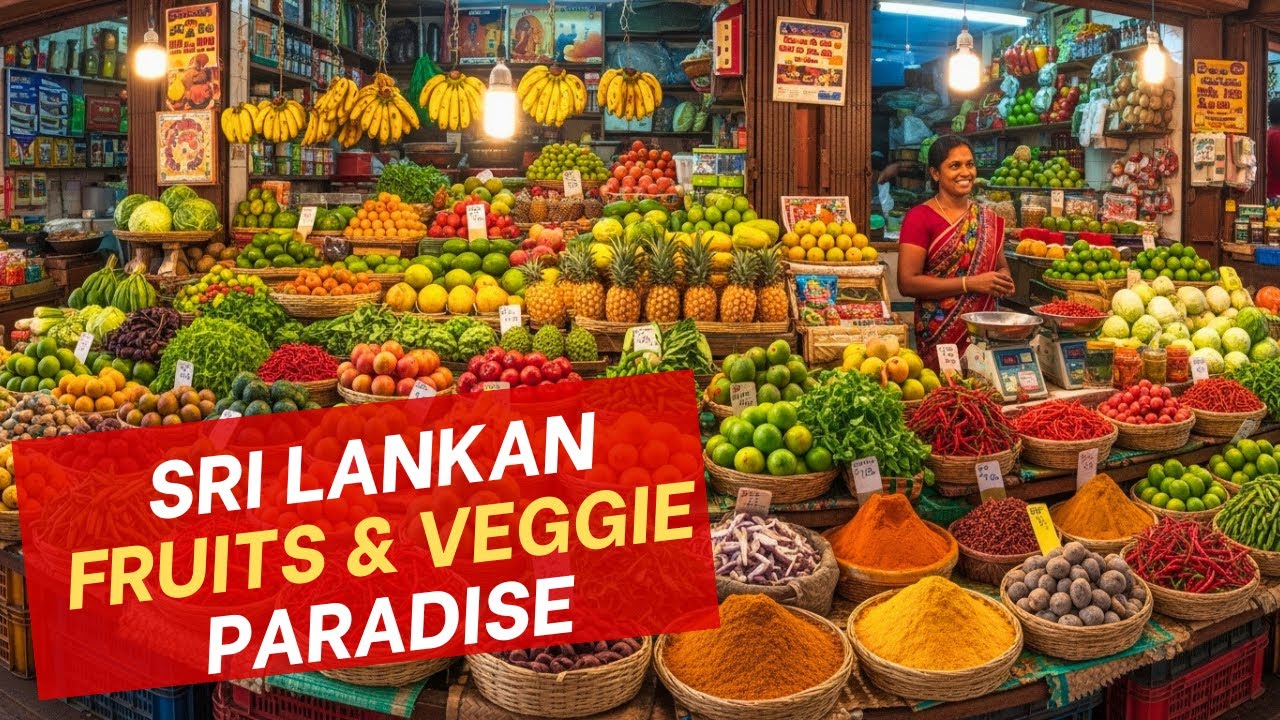 Exploring the Most Colorful fruits & veggie Market Ever