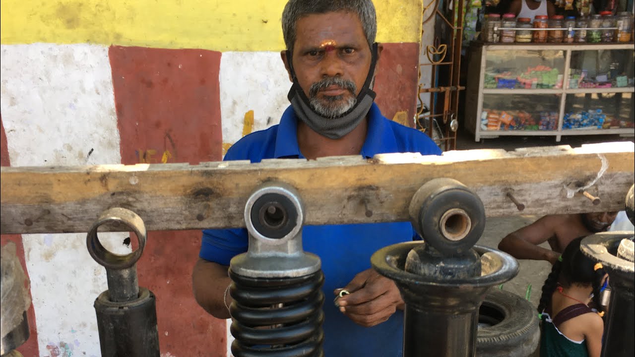 how to repair activa front and back suspension