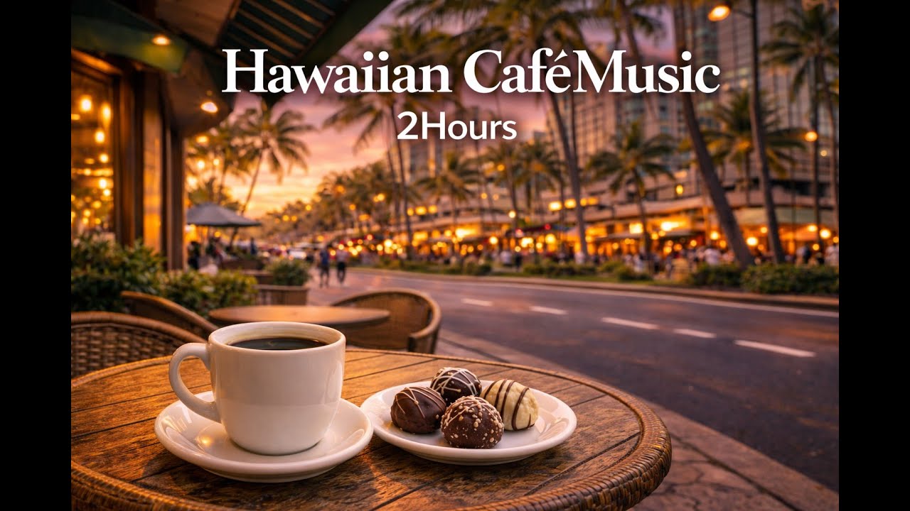 2 Hours of Hawaiian Calm Café Music for Study, Work, and Deep Focus – Vol.25