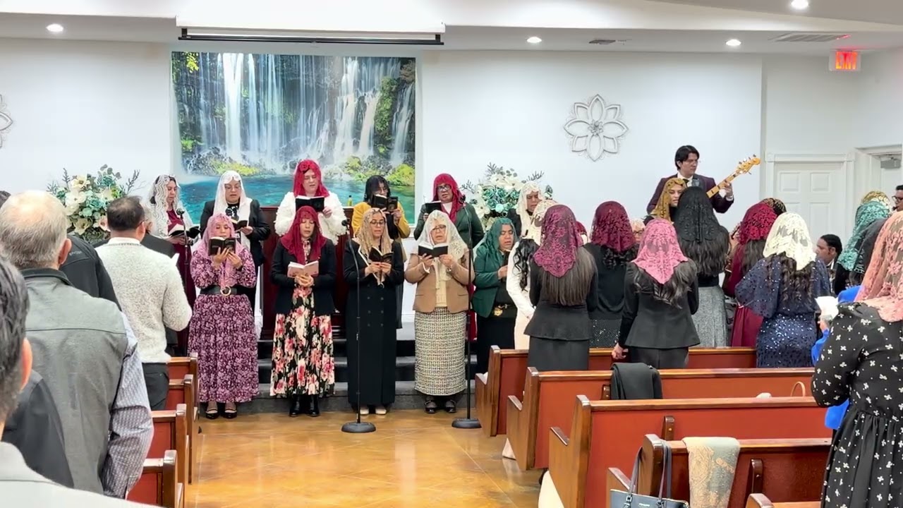 #iece Culto de fin de Año 2025 /Himno Congre.#1 Acción de Gracias/ Por el Coro Femenil #bendiciones 