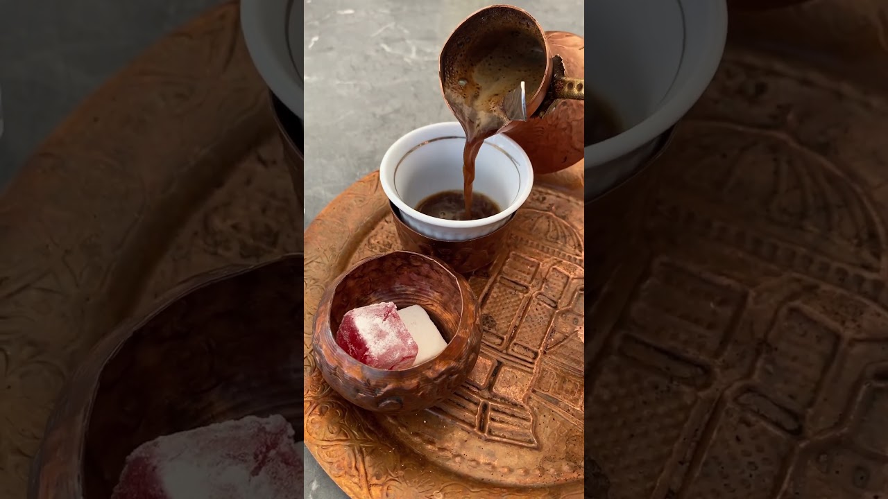 Traditional Bosnian Coffee #bosniancoffee #viralshorts