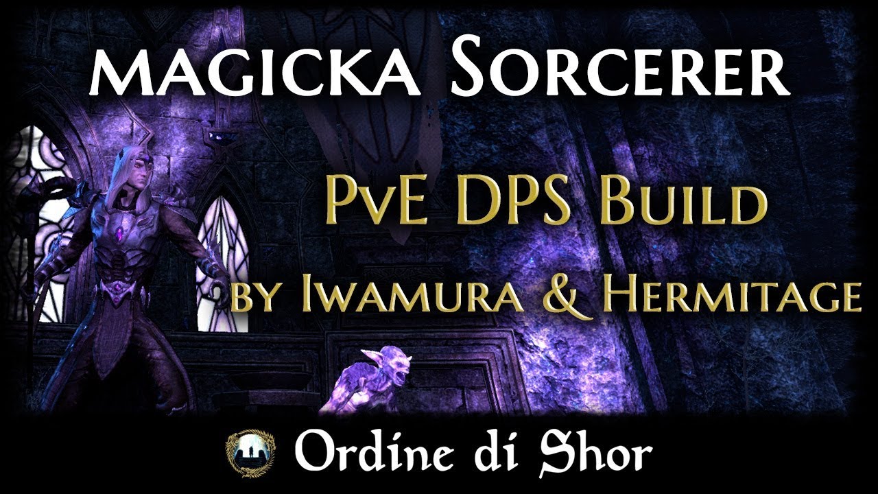 ESO ITA | Horns of the Reach | Sorcerer Magicka DD | 41.7k dps on dummy | by @Iwamura & @Hermitage