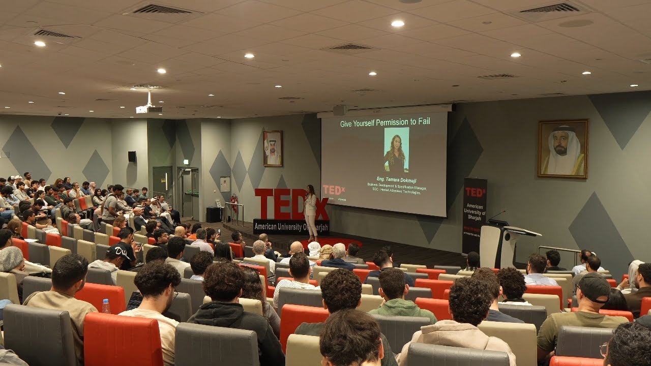 Give Yourself Permission to Fail | Tamara Dokmaji | TEDxAmerican University of Sharjah