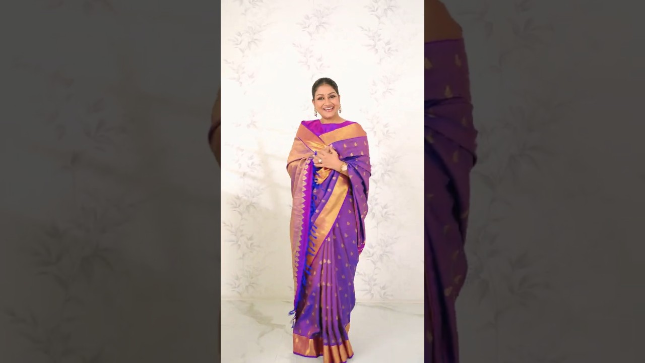 Master the Art of Kanjivaram Saree Draping with Expert Dolly Jain's Top Techniques