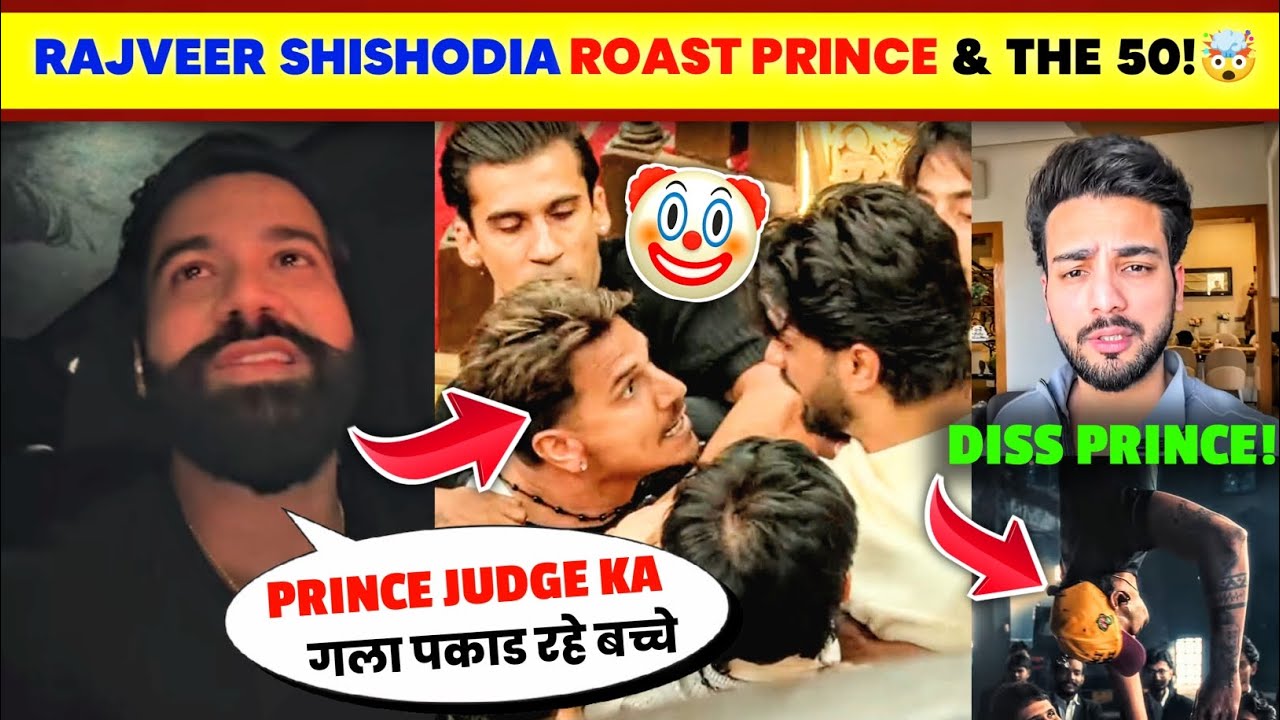 OMG!🤯 Elvish Yadav ROAST Prince Narula On His Song😱|Rajveer Shishodia On Rajat Dalal Vs Prince Fight